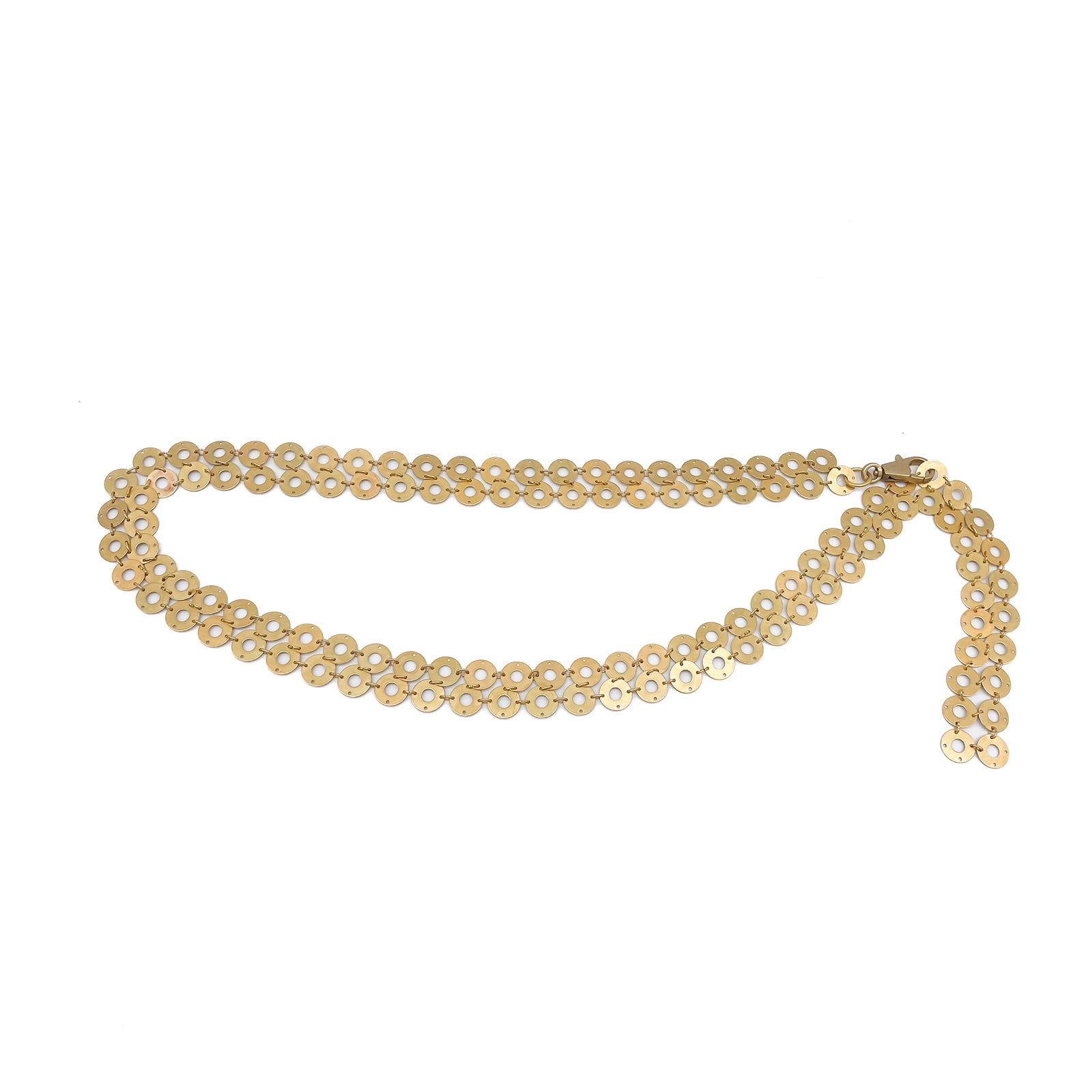 Talia Chain Belt-Gold