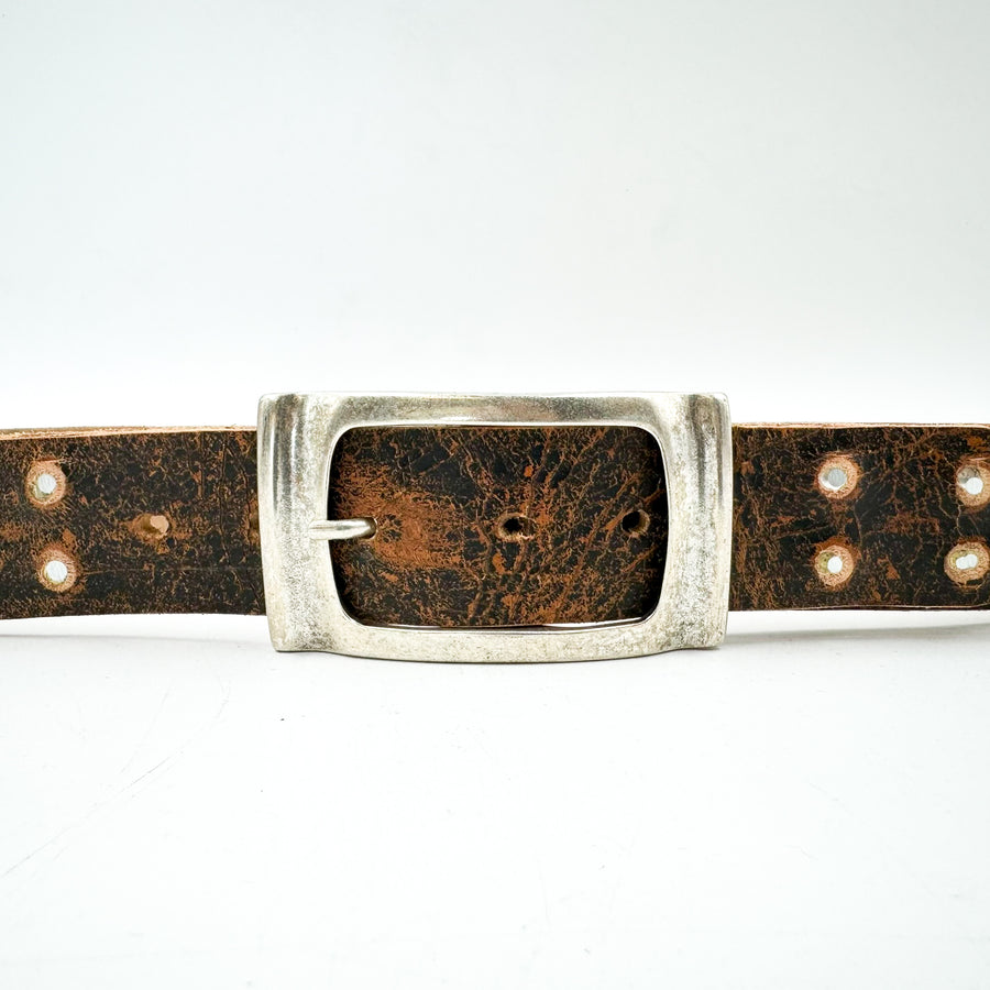 Dakota Belt - Rugged Italian Leather Belt - Streets Ahead