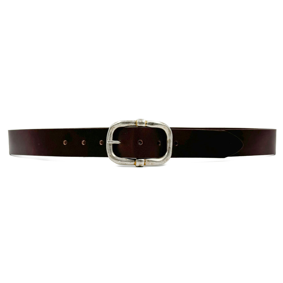 Emerson Belt - Classic Brown Unisex Italian Leather Belt - Streets Ahead