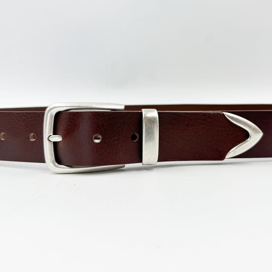 Casey Belt - Brown Classic Unisex Leather Belt - Streets Ahead