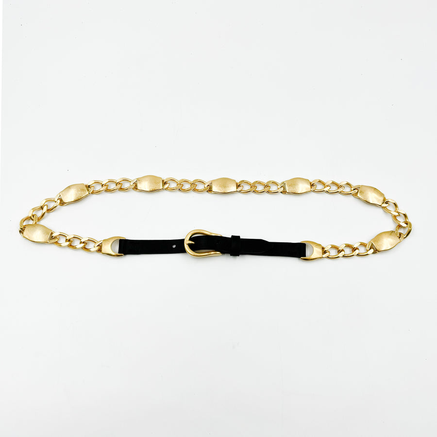 Nadia Belt - Italian Gold Chain Link Chic Belt - Streets Ahead